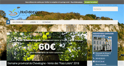 Desktop Screenshot of profondeville.be